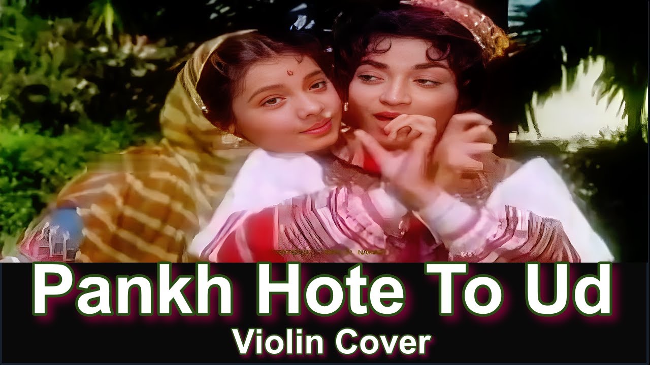 Pnakh Hote To Ud | Violin Cover | Sehra | Lata M | Sandhya | Uday M Nakar | 