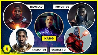 KANG Origin & VARIANTS Explained | Ironlad, Immortus, Rama-tut, Scarlet Centurion | @SuperFansYT