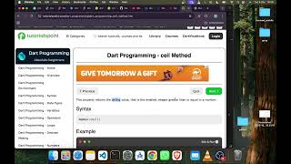Module 1 Part 7 - Number operations in Dart