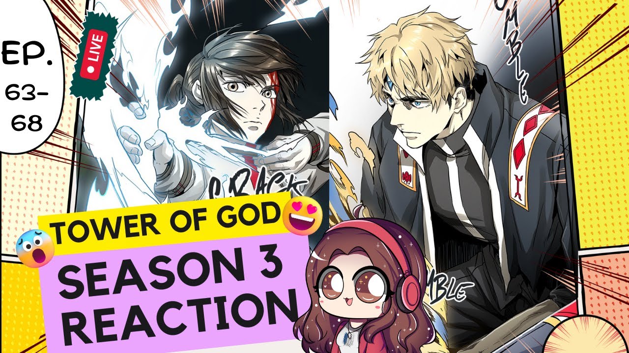 Tower of God: Season 3 - Ep. 63-68 Reaction - The 4th Squadron (ft. Dr
