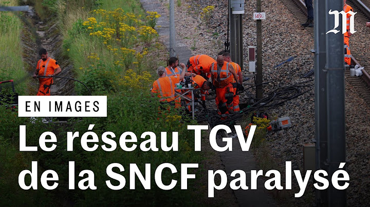 « Attaque massive » contre la SNCF : des lignes TGV sabotées