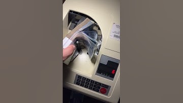 Never Put two Bundles at a Time in Cash Counting Machine
