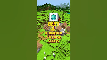 Thumbnail of 🔥BEST 4 DIAMOND VILLAGE SEEDS BEDROCK AND PE Minecraft 1.21 Bedrock *minecraft seeds* 4K