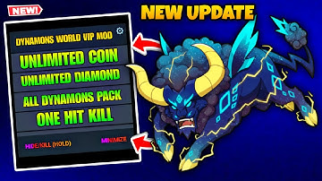 Dynamons World Super Ultra Mod Apk 1.12.08 || Wolfkahu Tauruzyx Dynamons Unlimited || New Update ☠️🚀