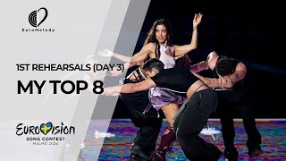 Eurovision 2024: 1st Rehearsals (Day 3) | My Top 8