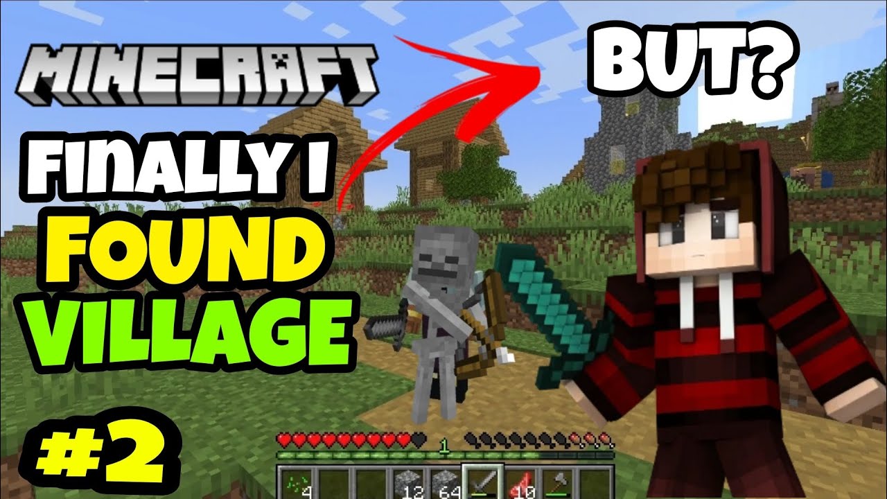 Finally I Found Village But! | Minecraft Survival Gameplay | Minecraft ...