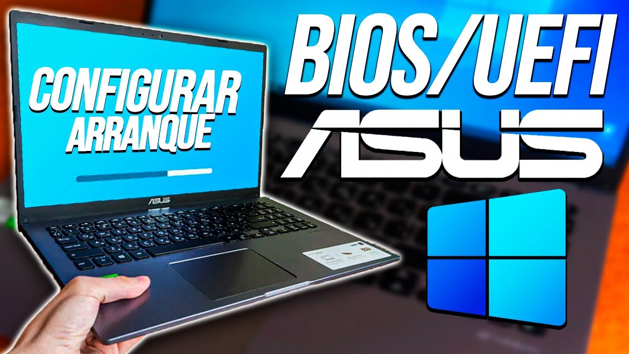 Como entrar a la bios o uefi laptop asus y configurar x509j youtube