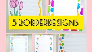 Simple BorderDesign | Project Work Designs | File Decoration Ideas | FrontPage Designs