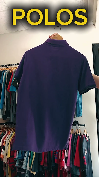 Polos Ralph Lauren. Tienda de ropa Vida Vintage, Madrid - España. #emprendedores #vintage