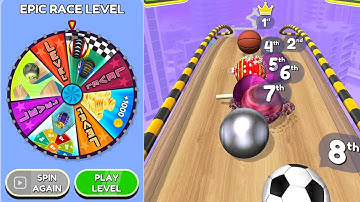 Going Balls Epic Race Level Gameplay Walkthrough Android ios