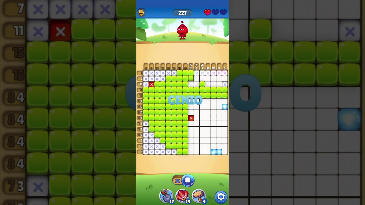 NONO CROSSING LEVEL 227 #games #gameplay #gaming #puzzle #level