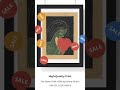 The Heart (1898–1899) by Edvard Munch-from the Original, Framed Print #art #artwork #artprint #decor
