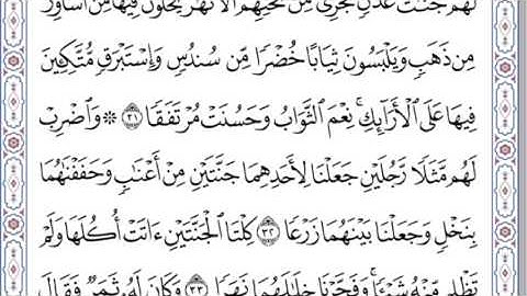 تسجيل قديم من سورة الكهف للقارئ عبدالله السحيباني