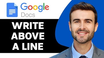 How to Write Above a Line in Google Docs in 2025 | Google Docs Tutorial