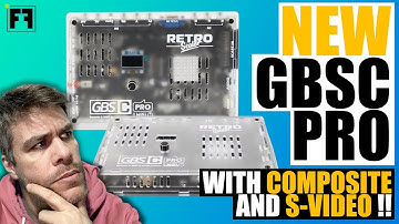 New GBSC PRO from RETROSCALER - Testing and First Impressions