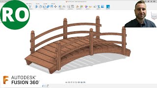 Fusion 360 | Modelarea unui Pod de Lemn 3D | Rapid și Simplu