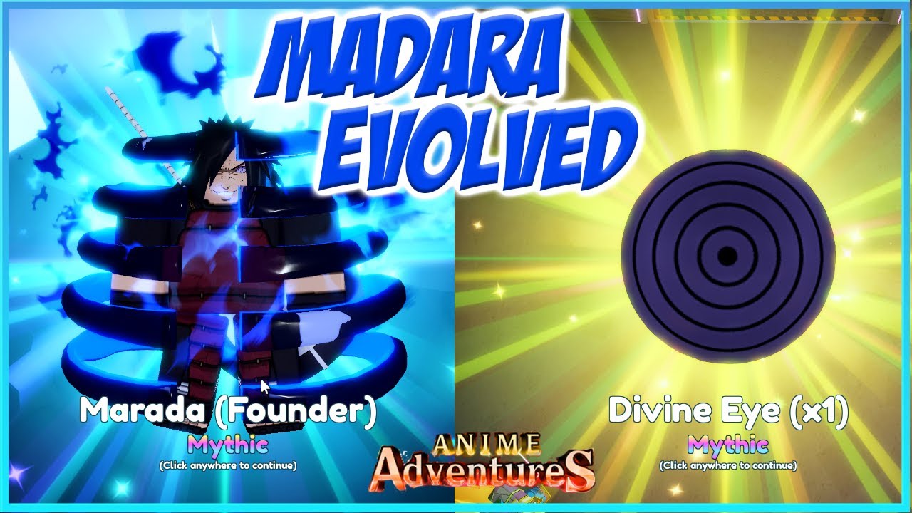 THE BEST UNIT IN ANIME ADVENTURES, MADARA SHOWCASE, Release