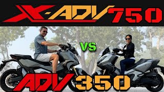 Honda ADV 350 vs. X-ADV 750 Rider Experience, Pros & Cons. - English screenshot 4