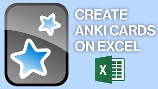Create Anki Cards using Excel