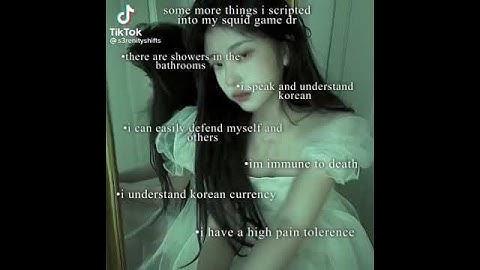 help I forgor about shifting and this is making me want to shift to squid game