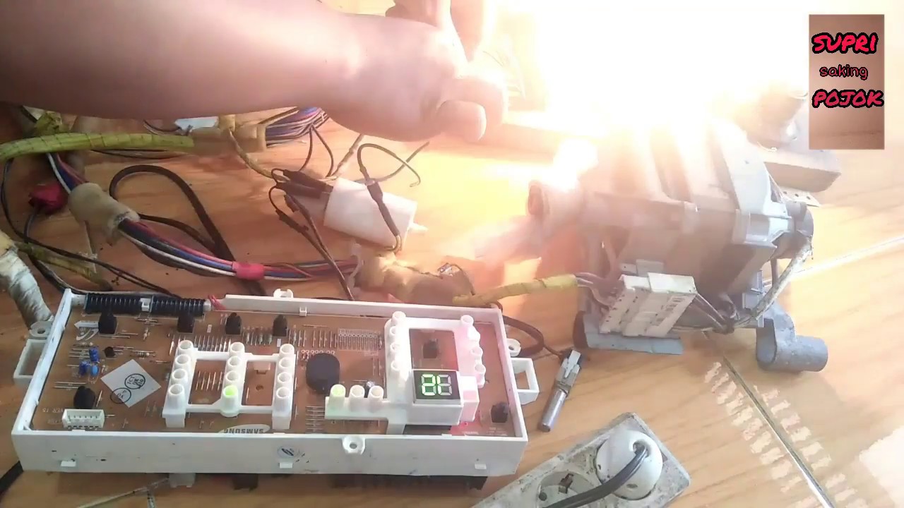 Servis modul samsung front loading  error 