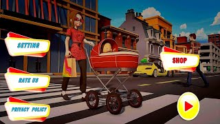Virtual Toon Mother & Baby Simulator Family Life Gameplay Walkthrough (Android, iOS) ParT 1 screenshot 2