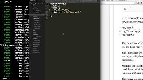 How to code: Yeoman Testing Part 1
