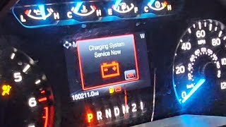 2017 f150 P0625 check charging system