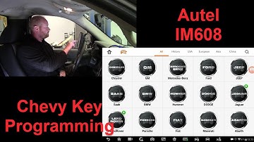 08 Silverado Key Programming with Autel IM608