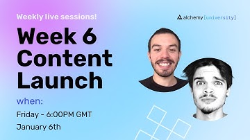 Alchemy University Ethereum Bootcamp - Core Solidity Concepts