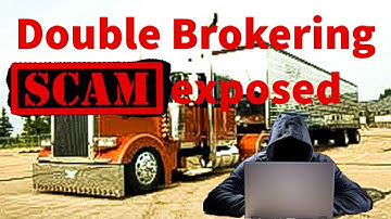 $240,000 double brokering Scam exposed #trucking #scam