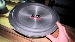 Marketplace purchase - MTX 7500 15” subwoofer.