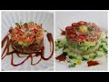 Tuna Tartare My Way - Restaurant Style Tartare Tower - Heghineh Cooking Show