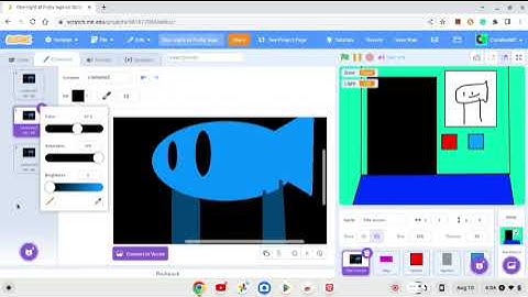 How to make a FNAF fan game in Scratch part 1 (REUPLOAD 3/3)