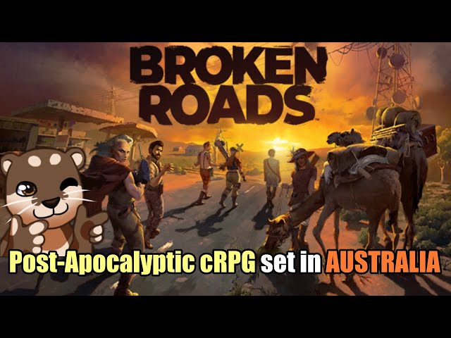 Broken Roads is a post-apocalyptic CRPG in the classic vein: 'We