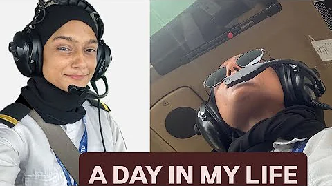 A day in my life as a PILOT STUDENT 👩‍✈️ Maryam Jumana.Most requested video 
