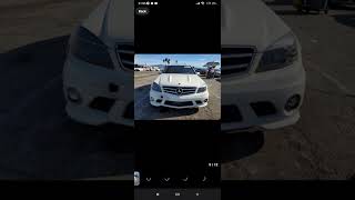 MERCEDES C63 AMG USA COPART LIVE CAR AUCTION