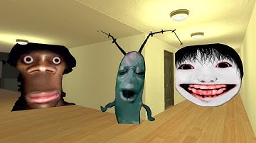 HI MY NAME IS AUUGHH YOSHIE AND PLANKTON IN HOTEL GMOD #gmod #nextbots