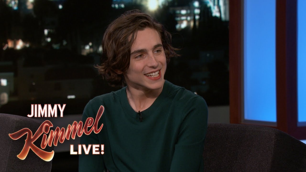 Timothée Chalamet on Oscar Nomination & Meeting Celebrities