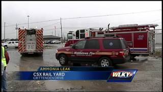 Ammonia leak contained at CSX