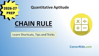 Chain Rule - Shortcuts & Tricks for 2026 Placement Tests, Job Interviews & Exams
