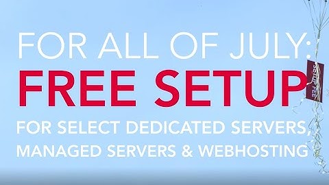 Hetzner - FREE SETUP for Selected Dedicated Servers, Managed Servers & Web Hosting in July