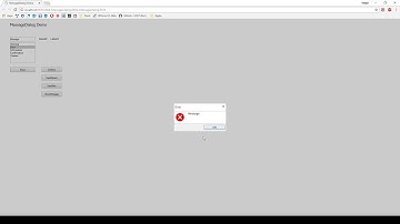 User Input & Dialogs