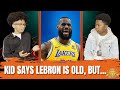 Kid Calls LeBron James Old😱 #nba #lebronjames #basketball