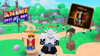 LANÇAMENTO DO NOVO MELHOR SIMULATOR! ANIME REALMS SIMULATOR