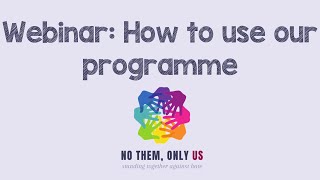 No Them Only Us Webinar