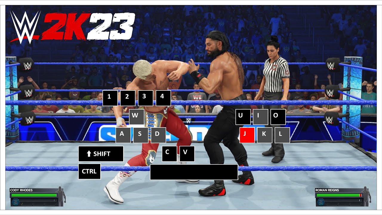 WWE 2K23 PC Controls The Basics! YouTube