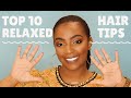Top 10 Relaxed Hair Care Tips of 2019!