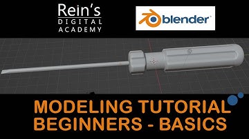 Screw Driver Prop 3D Model tutorial for beginners - Basics of Blender