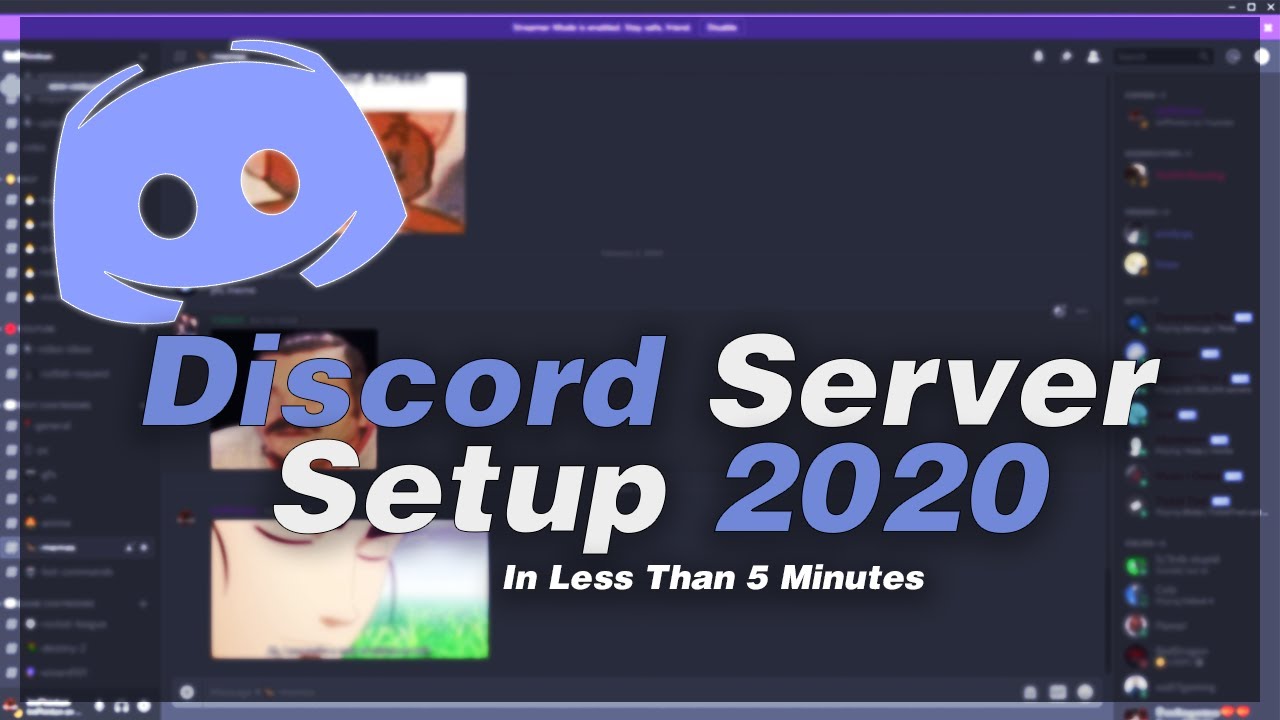 How To Setup A Professional Discord Server In Under 5 Minutes In 2020 Updated Youtube - roblox studio discord server